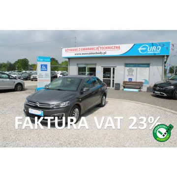 Citroen C-Elysée - 1.2 PureTech F-vat netto 18617 PLN Gwarancja Salon PL