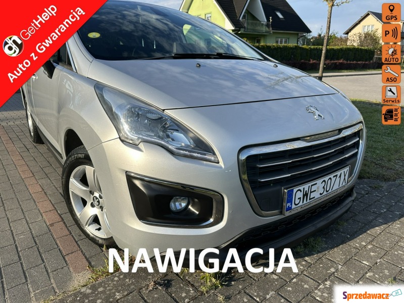 Peugeot 3008  Minivan/Van 2015,  1.6 diesel - Na sprzedaż za 25 800 zł - Wejherowo