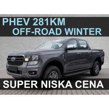 Ford Ranger - 2,3 PHEV  Hybryda XLT Pakiet Off- Road Pakiet Zimowy Niska Cena !!