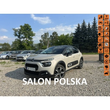 Citroen C3 - SHINE, I właściciel, salon Polska, bezwypadkowy, gwarancja 12 mc!