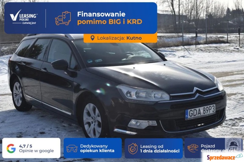 Citroen C5 2012 diesel - Na sprzedaż za 7 871,00 zł - Kutno