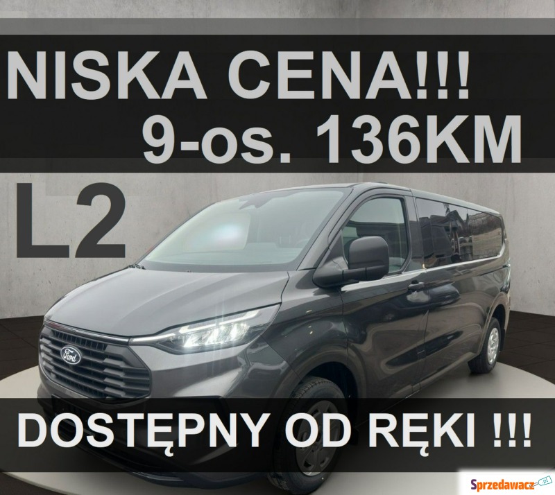 Ford Transit Custom  Minivan/Van 2025,  2.0 diesel - Na sprzedaż za 171 541 zł - Szczecinek