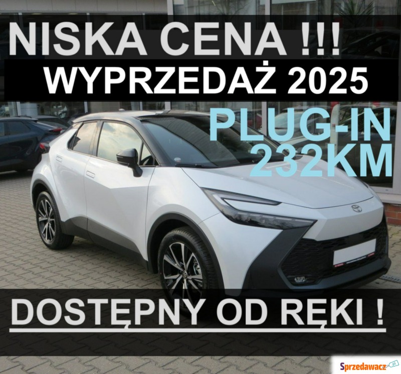 Toyota C-HR  SUV 2025,  2.0 hybryda, automat - Na sprzedaż za 152 900 zł - Szczecinek