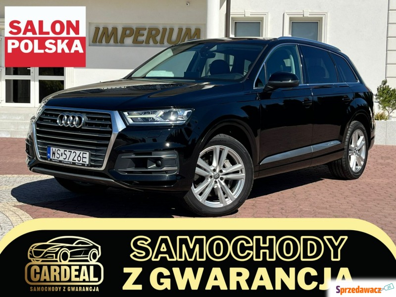 Audi Q7  SUV 2019,  3.0 diesel, automat - Na sprzedaż za 155 900 zł - Nowe Iganie