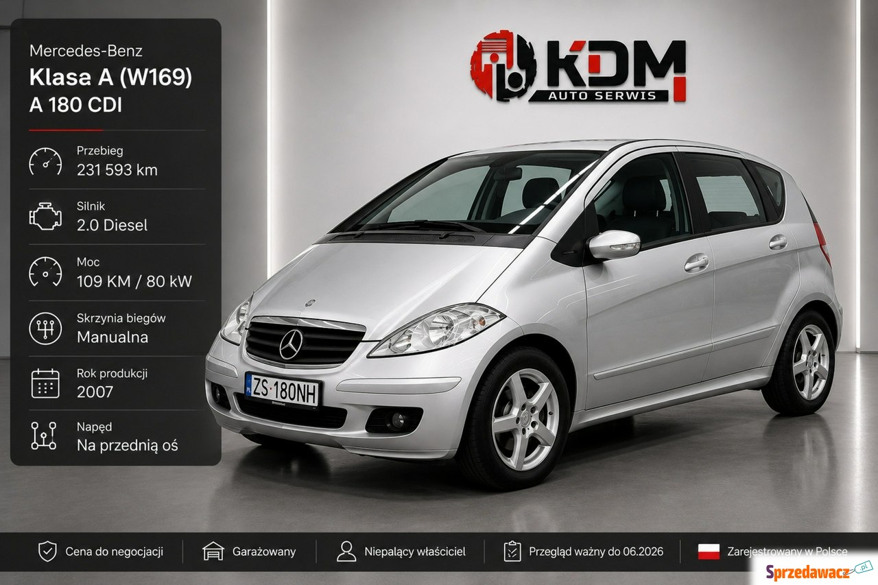 Mercedes - Benz A-klasa 2007