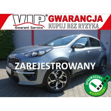 Kia Sportage - 1,6i Navi Ledy Klimatronik Alu Półskóra Zarejestrowany VIP Gwarancja
