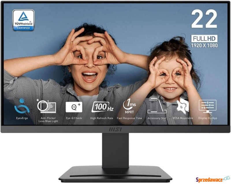 MSI PRO MP223 E2 - 21.45'' | VA | Full HD | 4ms... - Monitory LCD i LED - Będzin