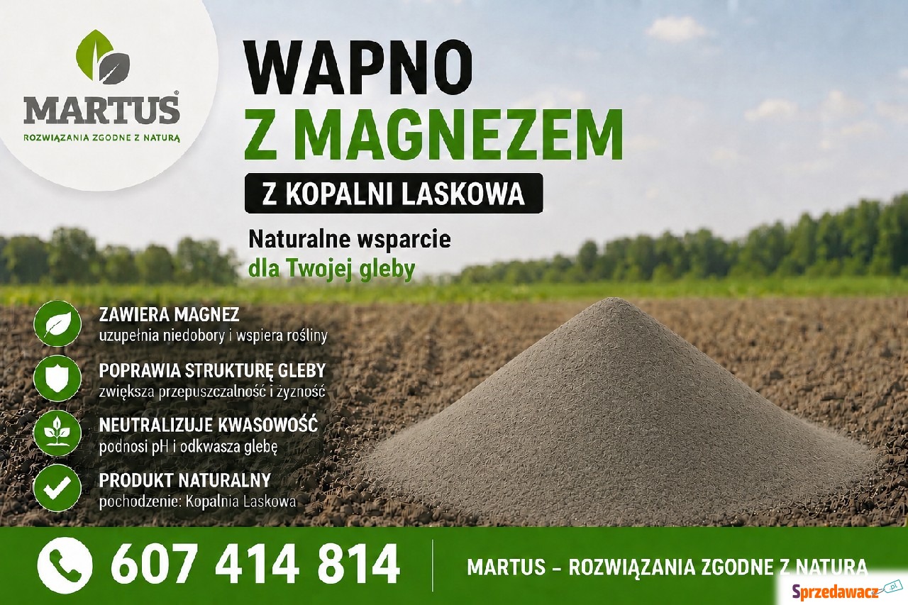 Wapno węglanowe z magnezem z K...
