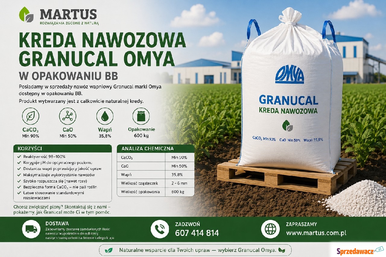 Kreda nawozowa Granucal Omya w...