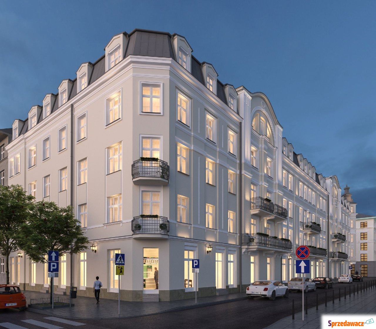 48m², 2 pokoje, Kraków Kazimierz...