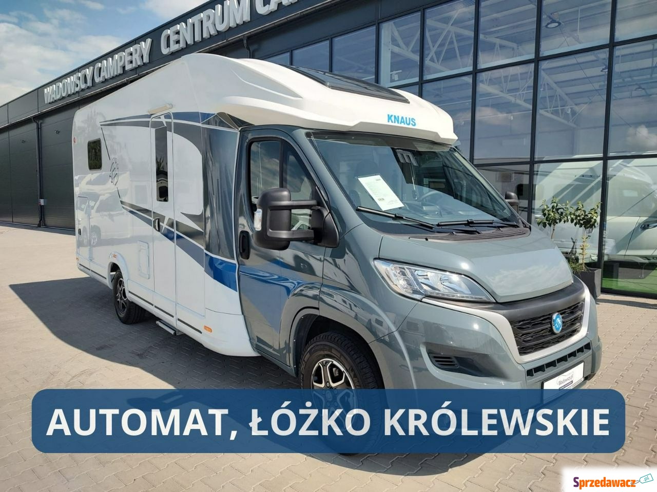 Knaus LIVE WAVE 700 MX z łóżkiem...