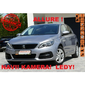 Peugeot 308 - Allure! Navi Gps! Kamera! Ledy! Gwarancja!