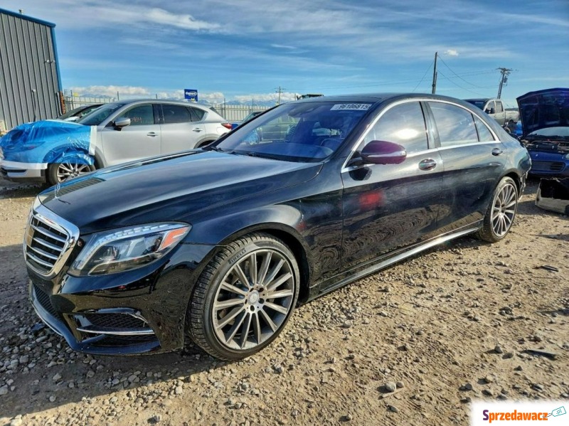 Mercedes - Benz S-klasa  Sedan/Limuzyna 2017,  4.7 benzyna, automat - Na sprzedaż za 49 000 zł - Tarnów