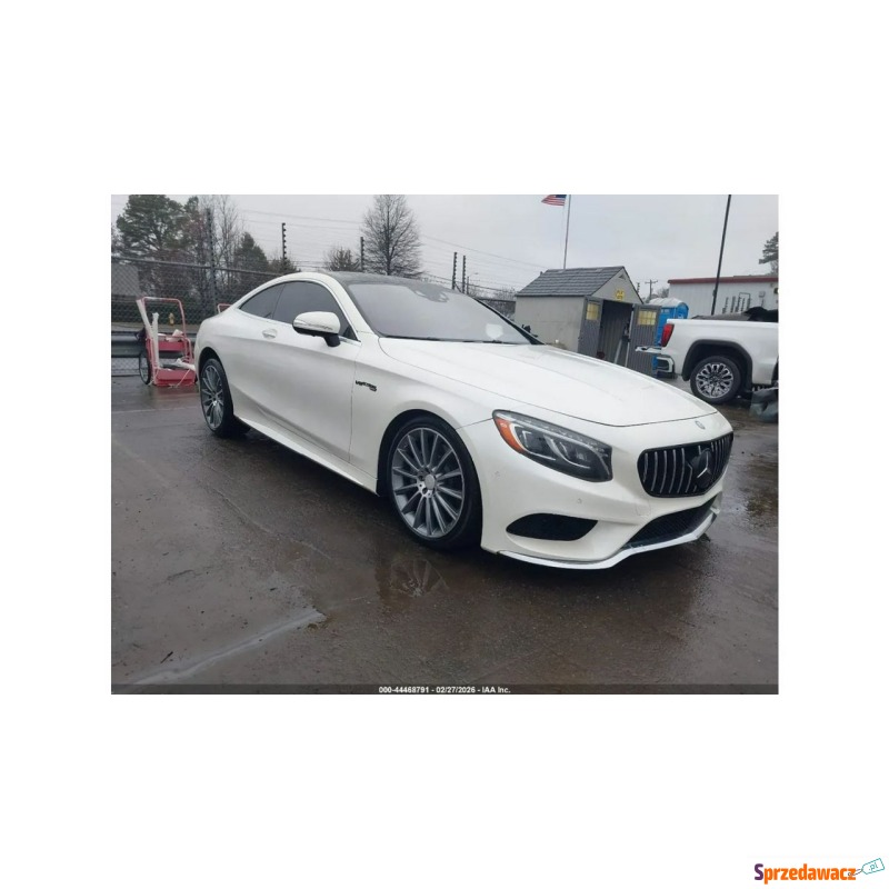 Mercedes - Benz S-klasa  Coupe/Sportowy 2016,  4.7 benzyna, automat - Na sprzedaż za 67 000 zł - Tarnów
