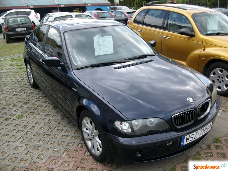 BMW Seria 3  Sedan/Limuzyna 2004,  1.8 benzyna - Na sprzedaż za 5 900,00 zł - Katowice