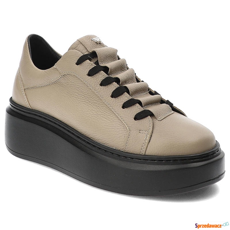 Beżowe Sneakersy Karino Modne...