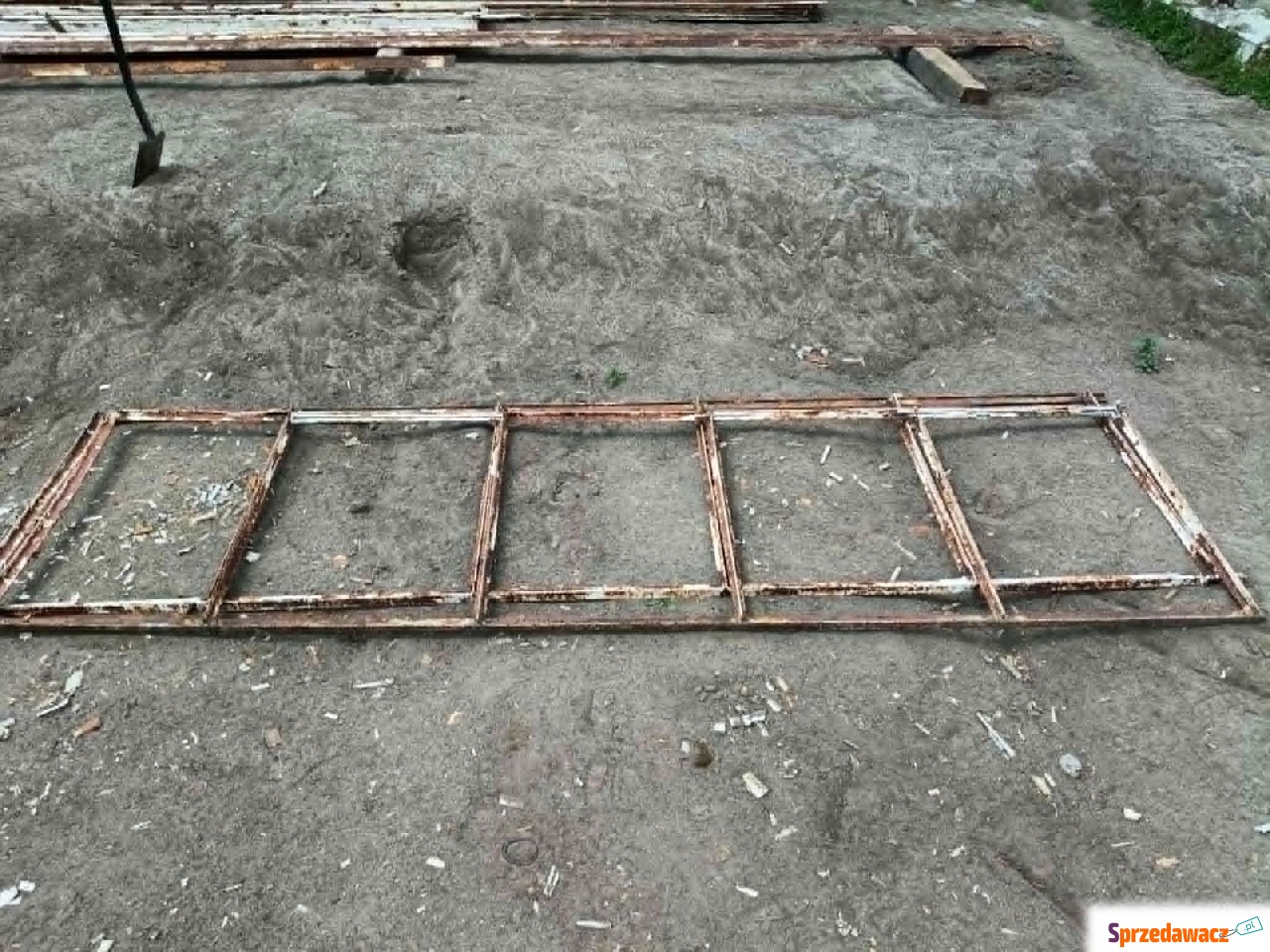Rama stalowa szklarniowa 300x82...