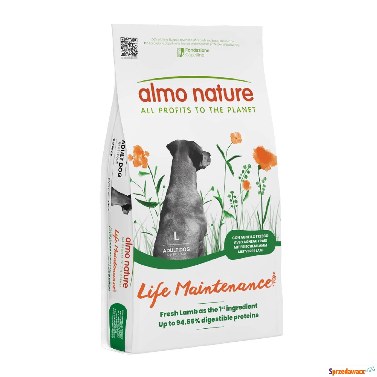 Almo Nature Adult Large, jagni...