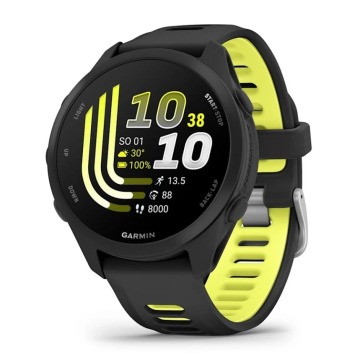 Garmin Forerunner 170 Black z paskiem w kolorze Black / Amp Yellow