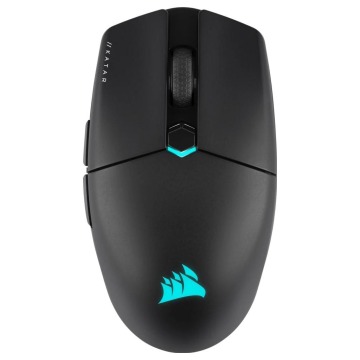 Myszka gamingowa Corsair Katar Elite bezprzewodowa 26000 dpi optyczna czarna