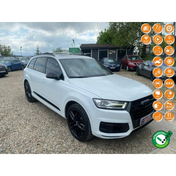 Audi Q7 - 2.0 tfsi Quattro 7 os. Panorama skóry ledy Navi kamera 1. Rok gwarancj