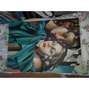 Sprzedam obraz - Tamara Łempicka - różne - Obrazy - Warszawa - zdjęcie 2