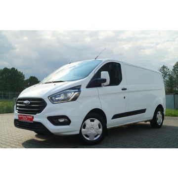 Ford Transit Custom - L2 H 1 130 KM 97 TYS. KM.  HAK ,KAMERA, LEDY, GRZ FOTELE-SZYBA VAT23 %