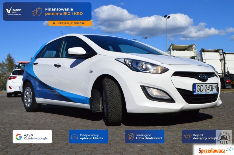 Hyundai i30 2014 benzyna - Na sprzedaż za 23 862 zł - Gdańsk