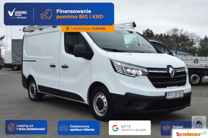 Renault Trafic 2022 diesel - Na sprzedaż za 75 030 zł - Gdańsk