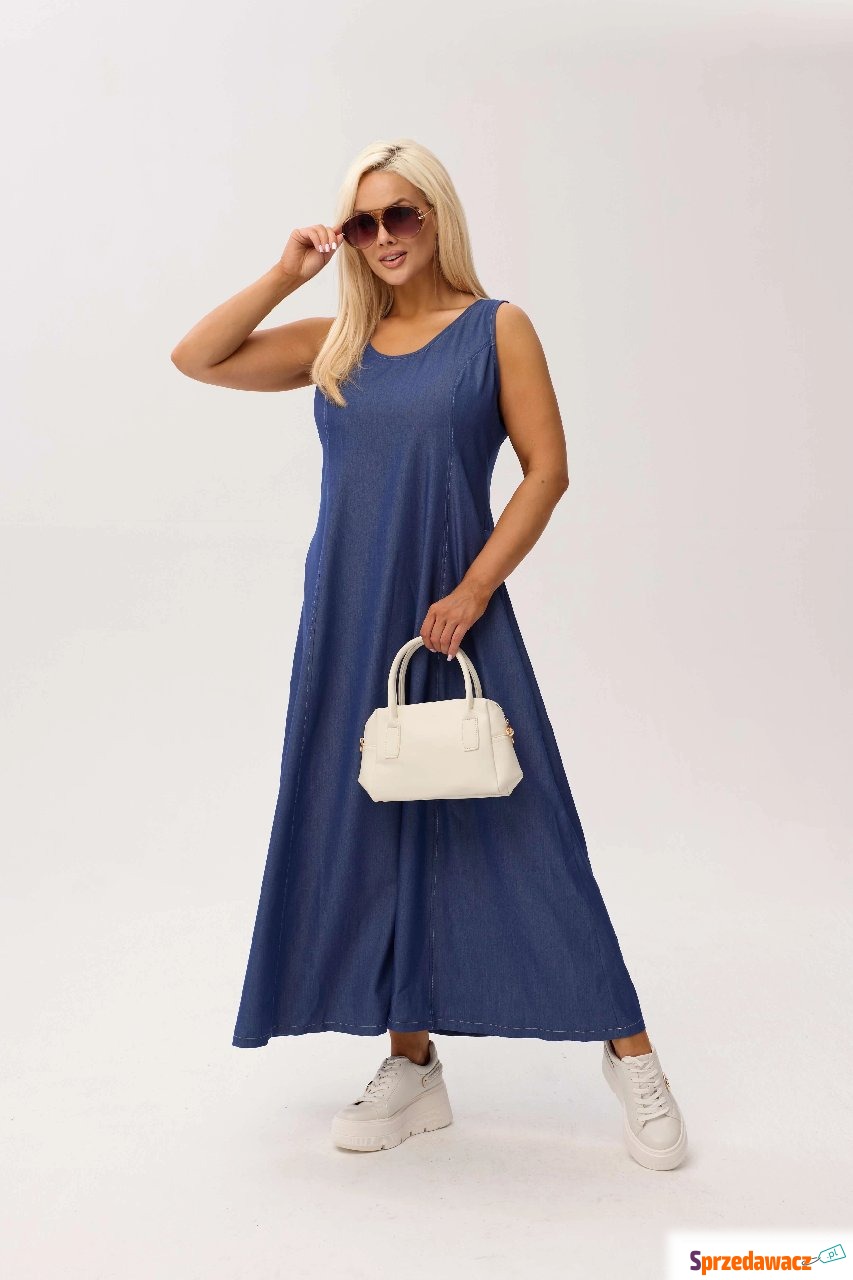 Sukienka denimowa Tessa MAXI –...