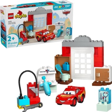 Klocki konstrukcyjne LEGO Duplo Disney 10456 Wizyta Mcqueena W Warsztacie Wójta