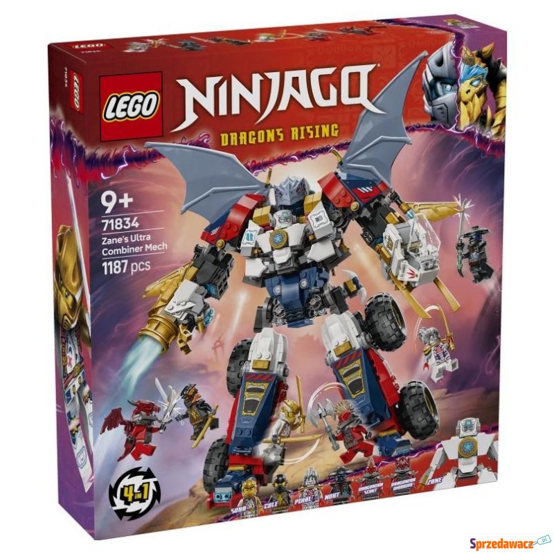 Klocki konstrukcyjne LEGO Ninjago 71834 Wielo... - Klocki - Katowice