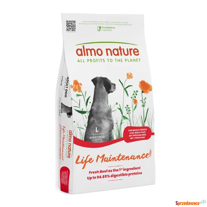 Dwupak Almo Nature Life Maintenance, 2 x 12 kg... - Karmy dla psów - Kalisz
