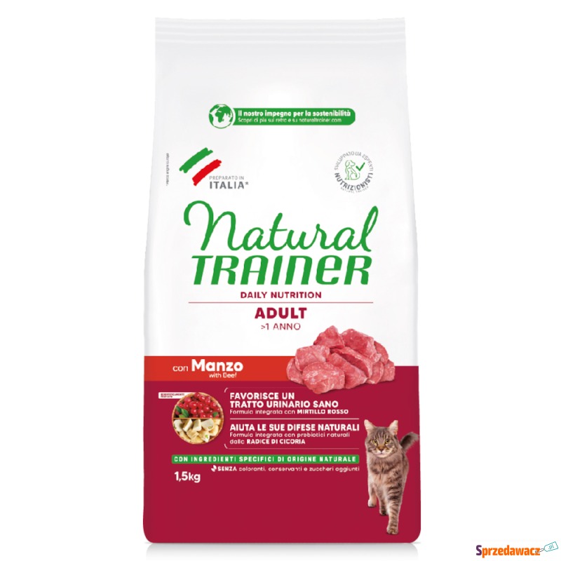 Natural Trainer Adult, z wołowiną...