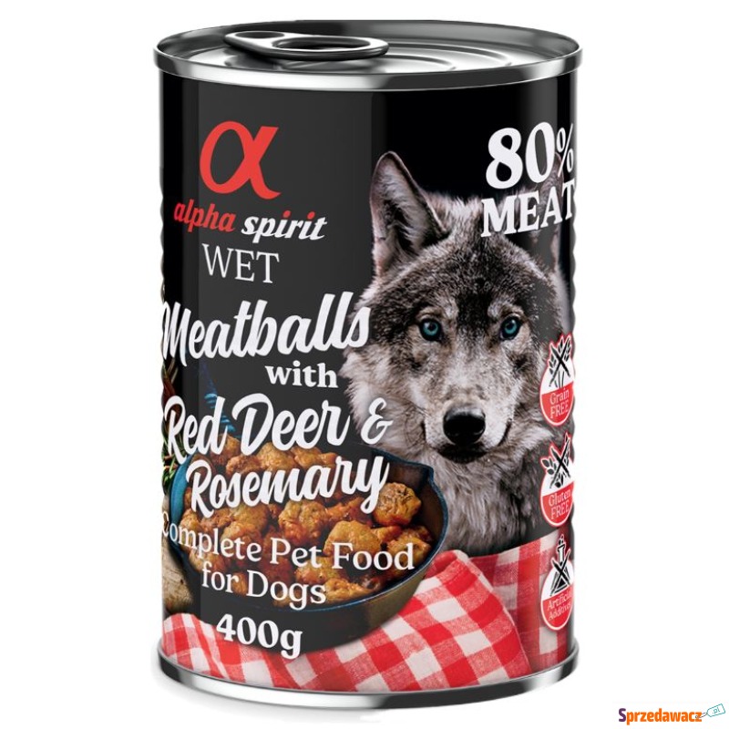 alpha spirit Dog Meatballs, 6 x...