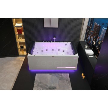 Wirujące 82 dysze Wanna z hydromasażem EBX-100 prostokątna 180cmx120cmx66cm Wodo