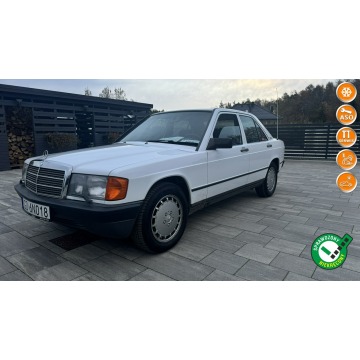 Mercedes W201 - 190 Benz 2.0 klima podgrzewane fotele szyberdach stan kolekcjonerski