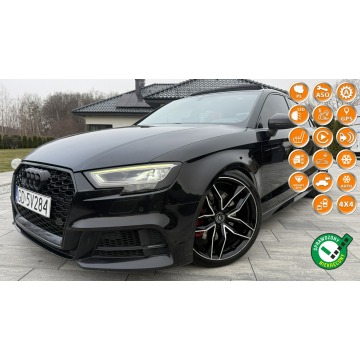 Audi S3 - 2.0tfsi quattro 367KM full opcja ledy panorama kamera skóry zamiana gw
