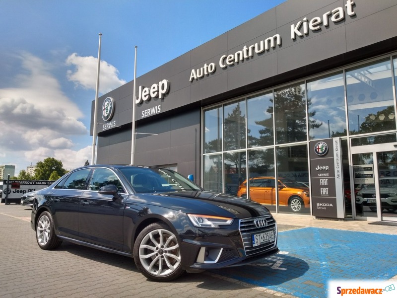 Audi A4  Sedan/Limuzyna 2019,  2.0 benzyna, automat - Na sprzedaż za 81 900 zł - Tychy