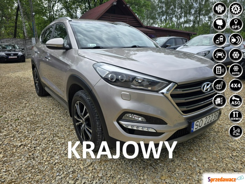 Hyundai Tucson  SUV 2017,  1.6 benzyna, automat - Na sprzedaż za 73 000 zł - Sosnowiec