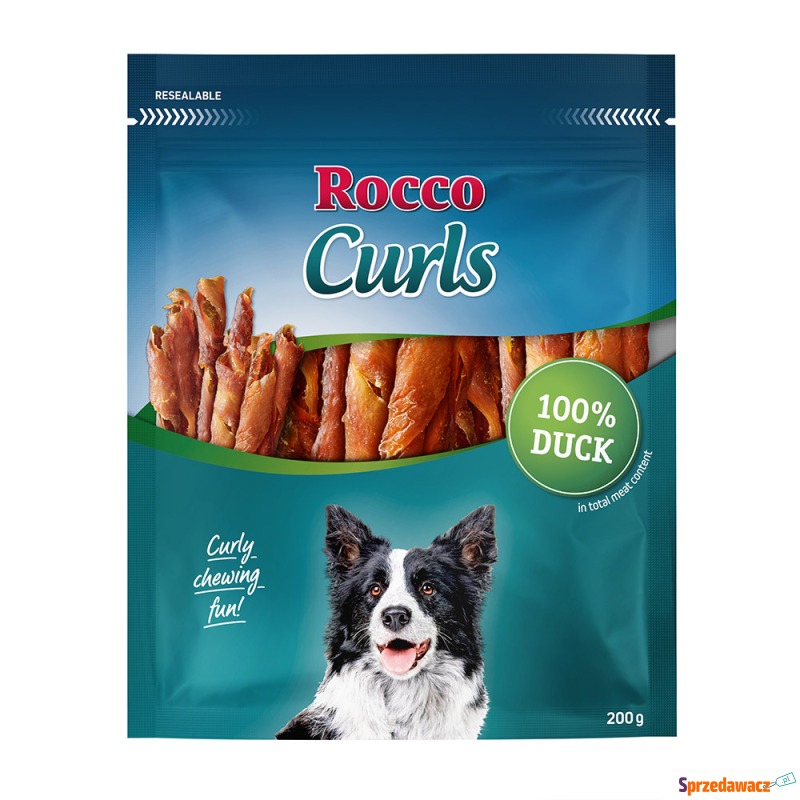 Rocco Curls - Kaczka, 200 g - Przysmaki dla psów - Słupsk