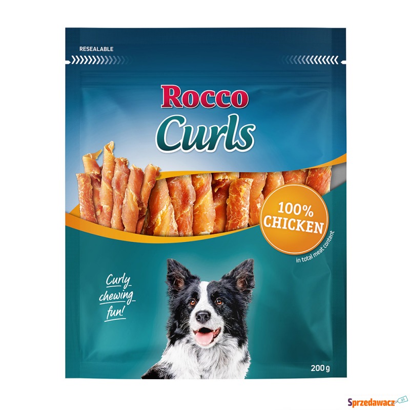 Rocco Curls - Kurczak 200 g - Przysmaki dla psów - Grudziądz