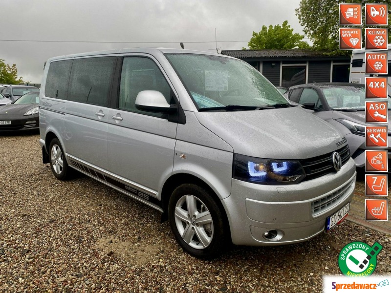 Volkswagen Multivan  Minivan/Van 2013,  2.0 diesel, automat - Na sprzedaż za 89 975 zł - Gdańsk