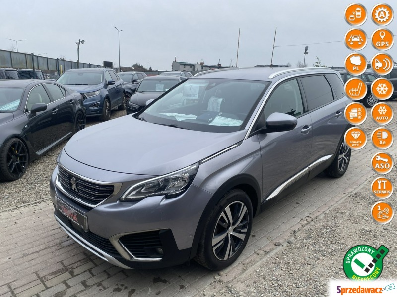 Peugeot 5008  Minivan/Van 2019,  1.6 diesel, automat - Na sprzedaż za 59 997 zł - Gdańsk