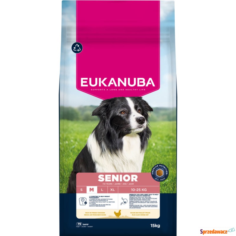 Eukanuba Premium Nutrition Senior Medium Breed,... - Karmy dla psów - Lublin