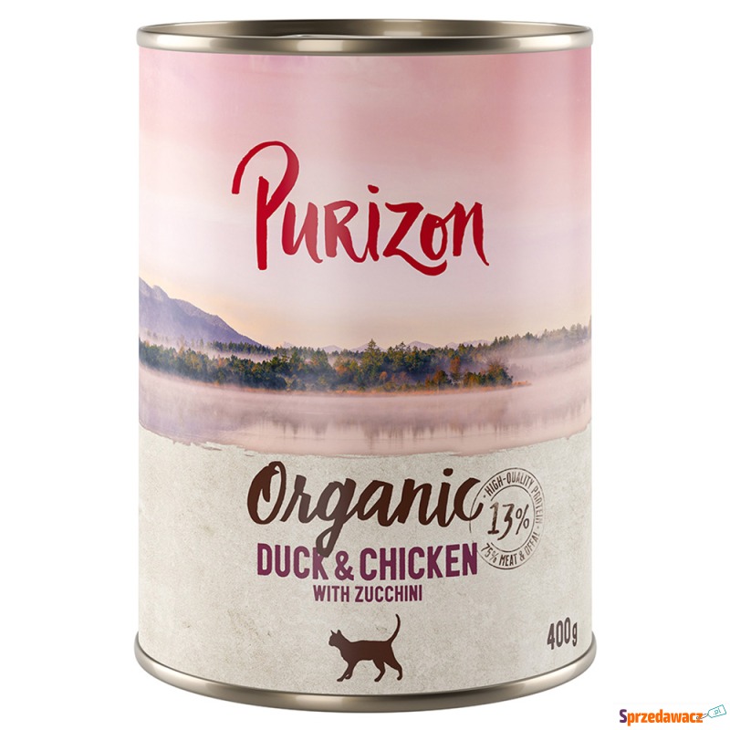 Korzystny pakiet Purizon Organic, 24 x 400 g -... - Karmy dla kotów - Kraków