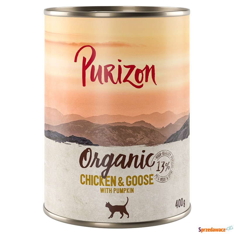 Korzystny pakiet Purizon Organic, 24 x 400 g -... - Karmy dla kotów - Częstochowa