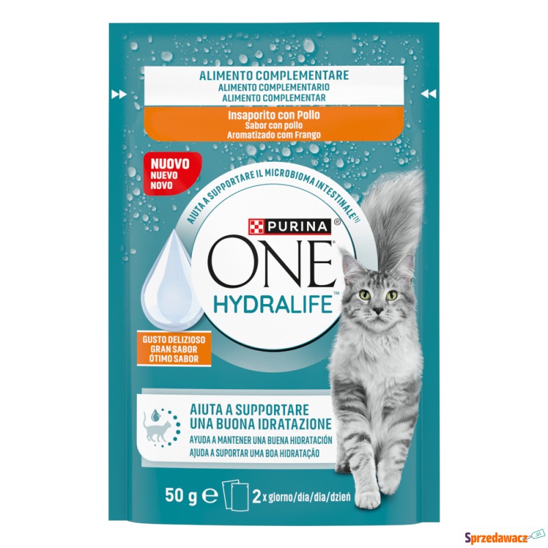 PURINA ONE Hydralife Cat Liquid, 12 x 50 g - o... - Karmy dla kotów - Lublin