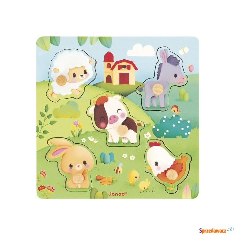 Puzzle Janod Farma Sensoryczne...