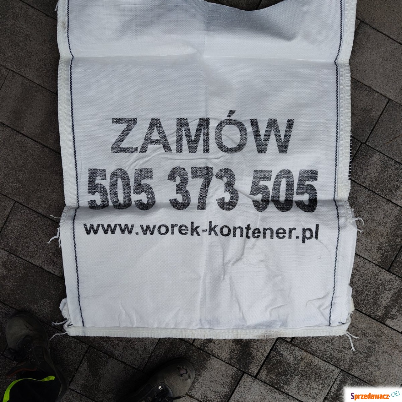 Bytom wywóz gruzu zdj big bag.